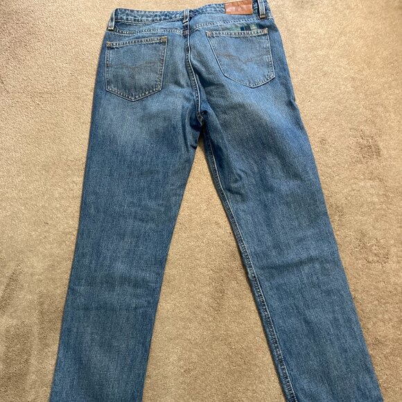 Ralph Lauren Womens Patchwork Boyfriend Jeans 6-8 - Picture 9 of 10